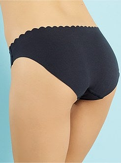 Lot de 2 culottes Body Touch coton stretch 'DIM' - Kiabi