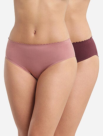 Lot de 2 Slips coton Body Touch Easy