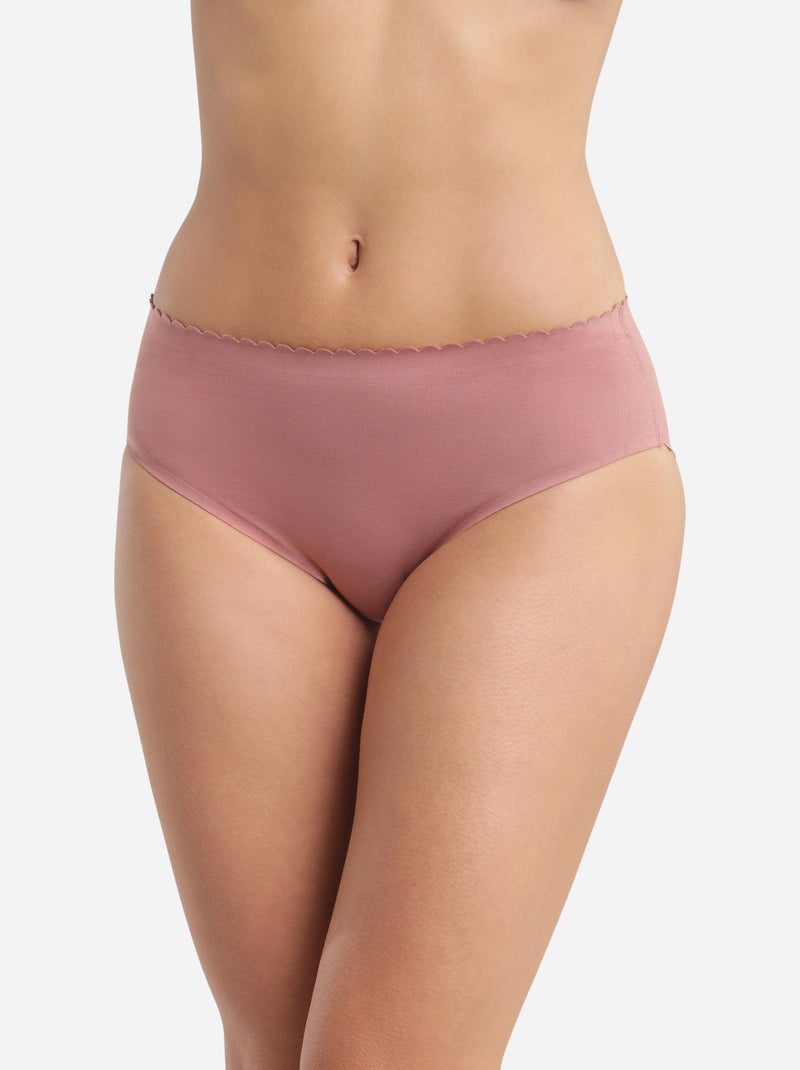 Lot de 2 Culottes Body Touch Easy Rose - Kiabi