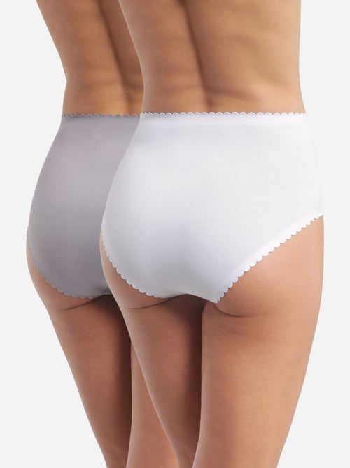 Lot de 2 Culottes coton Body Touch Easy - Kiabi