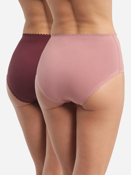 Lot de 2 Culottes coton Body Touch Easy - Kiabi