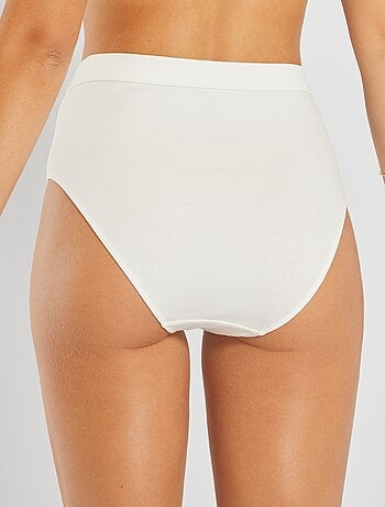 Lot de 2 culottes coton fines côtes