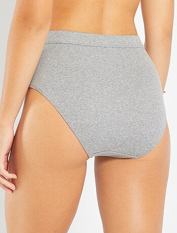 Lot de 2 culottes coton fines côtes