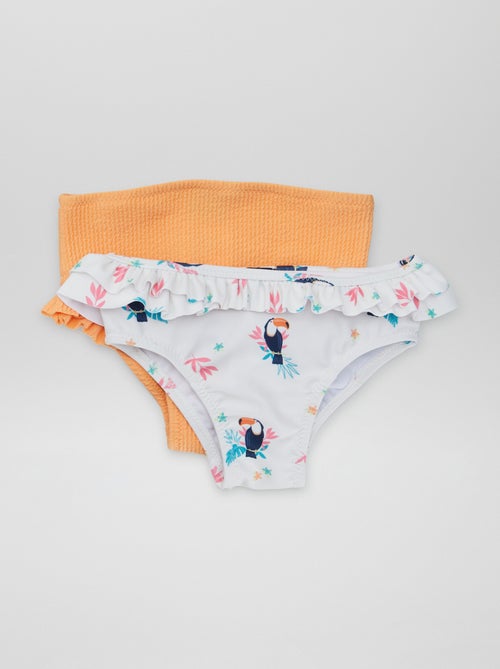 Lot de 2 culottes de bain - Kiabi