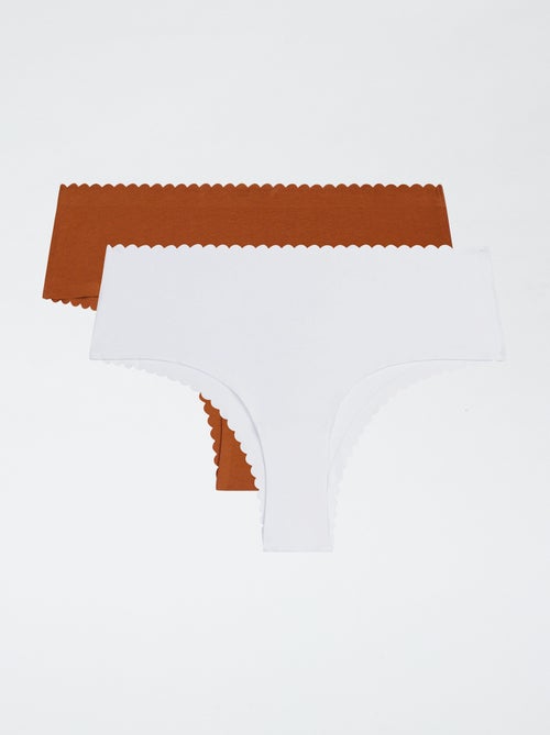 Lot de 2 culottes 'Dim' 'Body touch' - Kiabi
