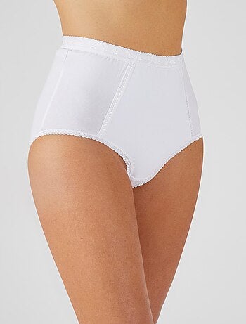 Lot de 2 culottes effet ventre plat - Damart