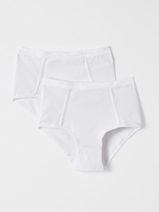 Lot de 2 culottes effet ventre plat - Damart