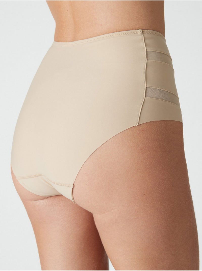 Lot de 2 culottes effet ventre plat - DAXON Beige - Kiabi