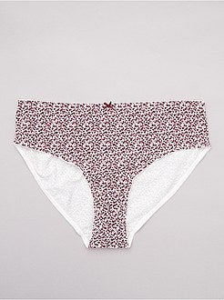 Lot de 2 culottes en coton - Kiabi