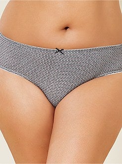 Lot de 2 culottes en coton - Kiabi