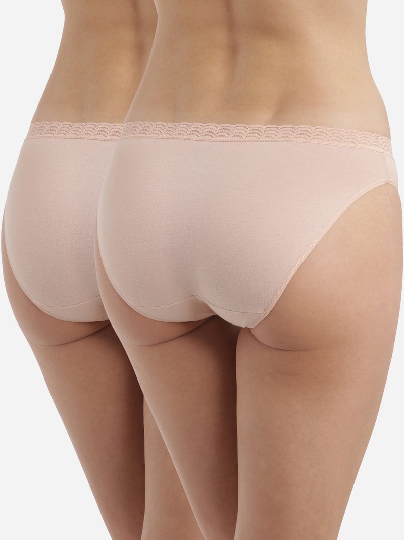 Lot de 2 culottes Fashion Beige - Kiabi