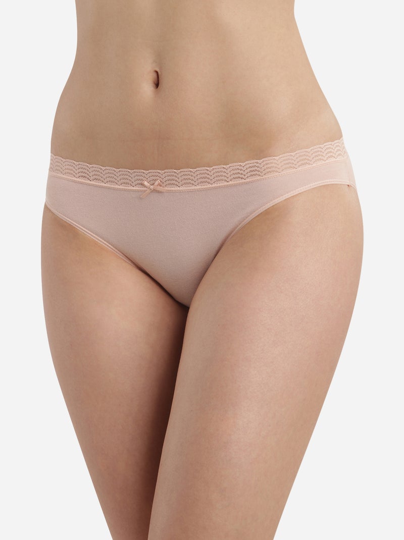 Lot de 2 culottes Fashion Beige - Kiabi