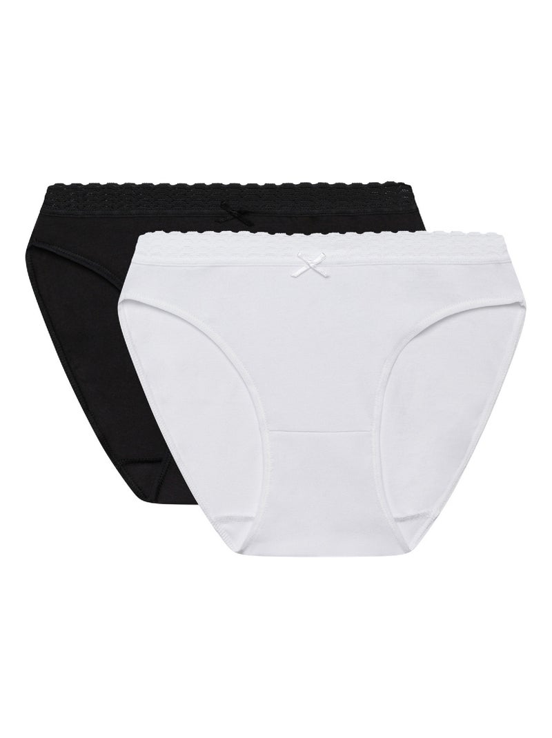 Lot de 2 culottes Fashion Multicolore - Kiabi