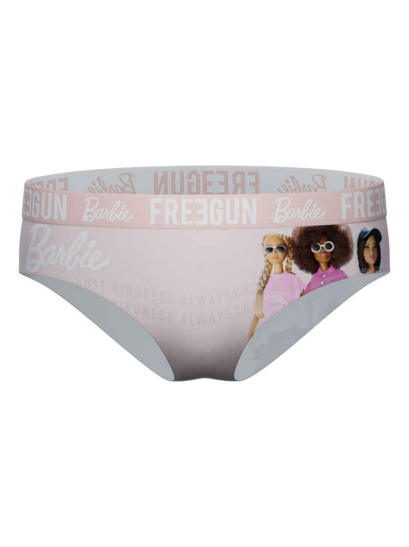 Lot de 2 culottes fille Barbie Freegun Rose - Kiabi