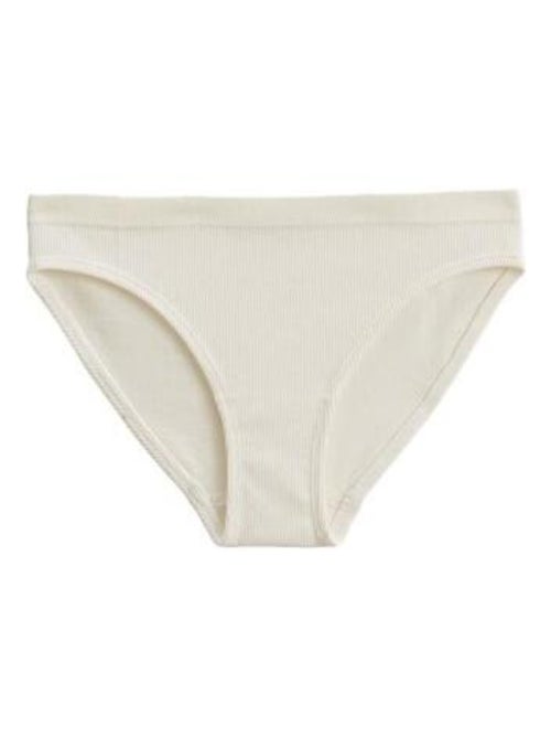 Lot de 2 culottes fille écrues Saeva - Kiabi