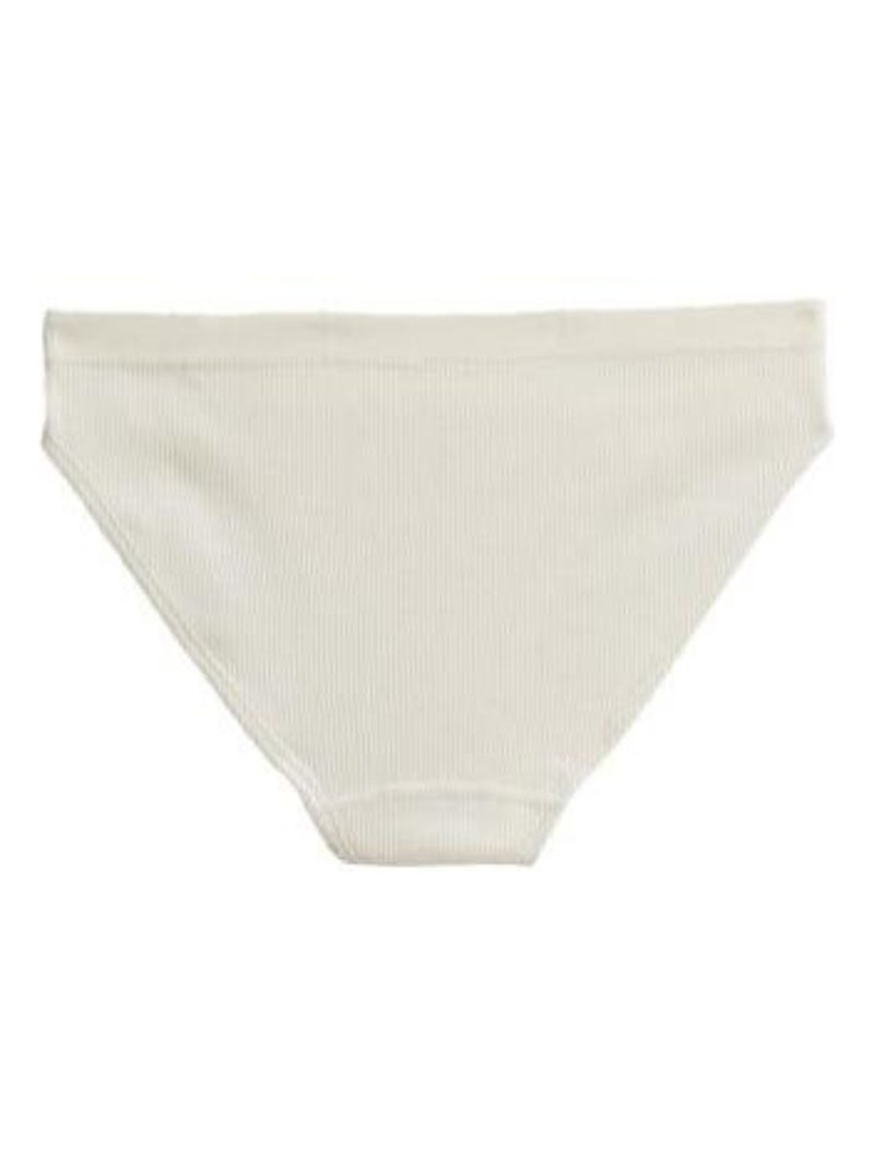 Lot de 2 culottes fille écrues Saeva Ecru - Kiabi