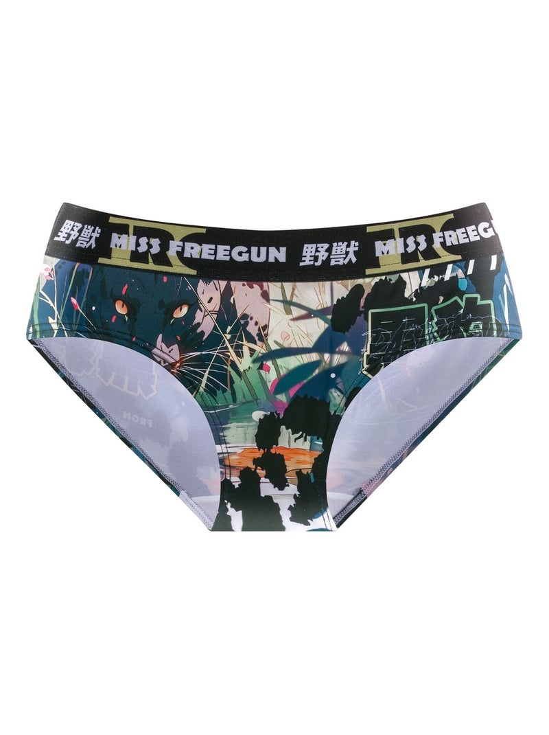 Lot de 2 culottes fille Panther Tiger Freegun Rouge - Kiabi