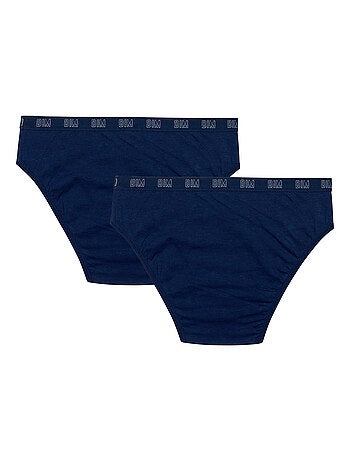 Lot de 2 culottes filles en coton bio Skin Care