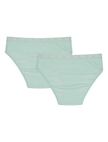 Lot de 2 culottes filles en coton bio Skin Care