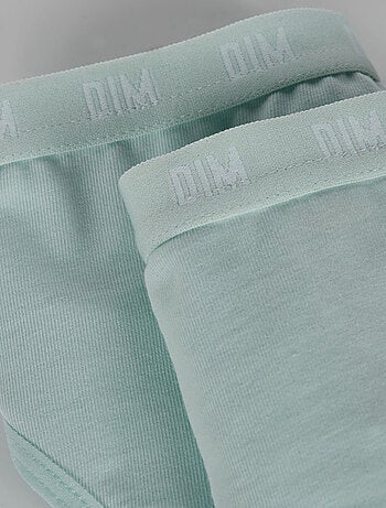 Lot de 2 culottes filles en coton bio Skin Care