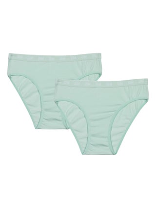 Lot de 2 culottes filles en coton bio Skin Care