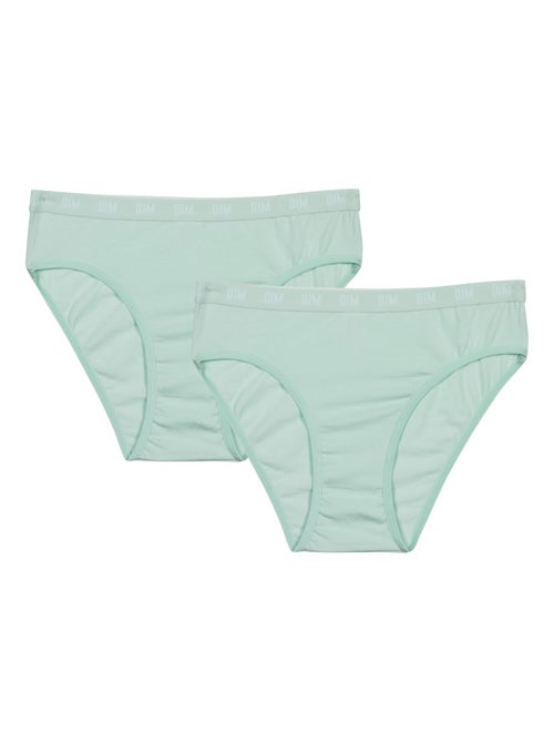 Lot de 2 culottes filles en coton bio Skin Care - Kiabi