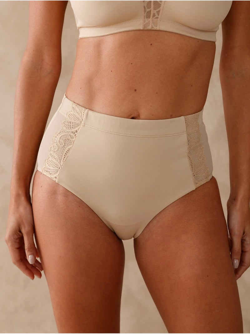 Lot de 2 culottes gainantes - DAXON Beige - Kiabi