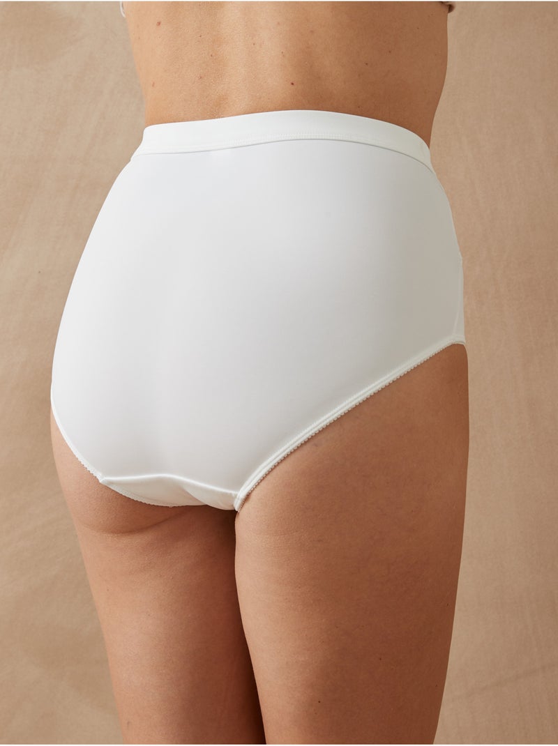 Lot de 2 culottes gainantes - DAXON Blanc Blanc - Kiabi