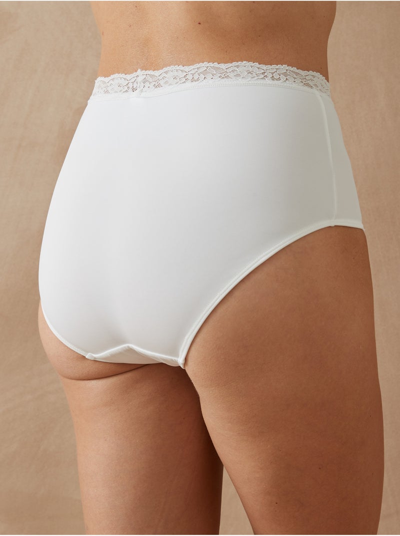 Lot de 2 culottes gainantes - DAXON Blanc Blanc - Kiabi