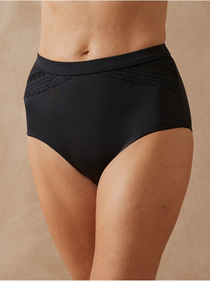 Lot de 2 culottes gainantes - DAXON Noir Noir - Kiabi