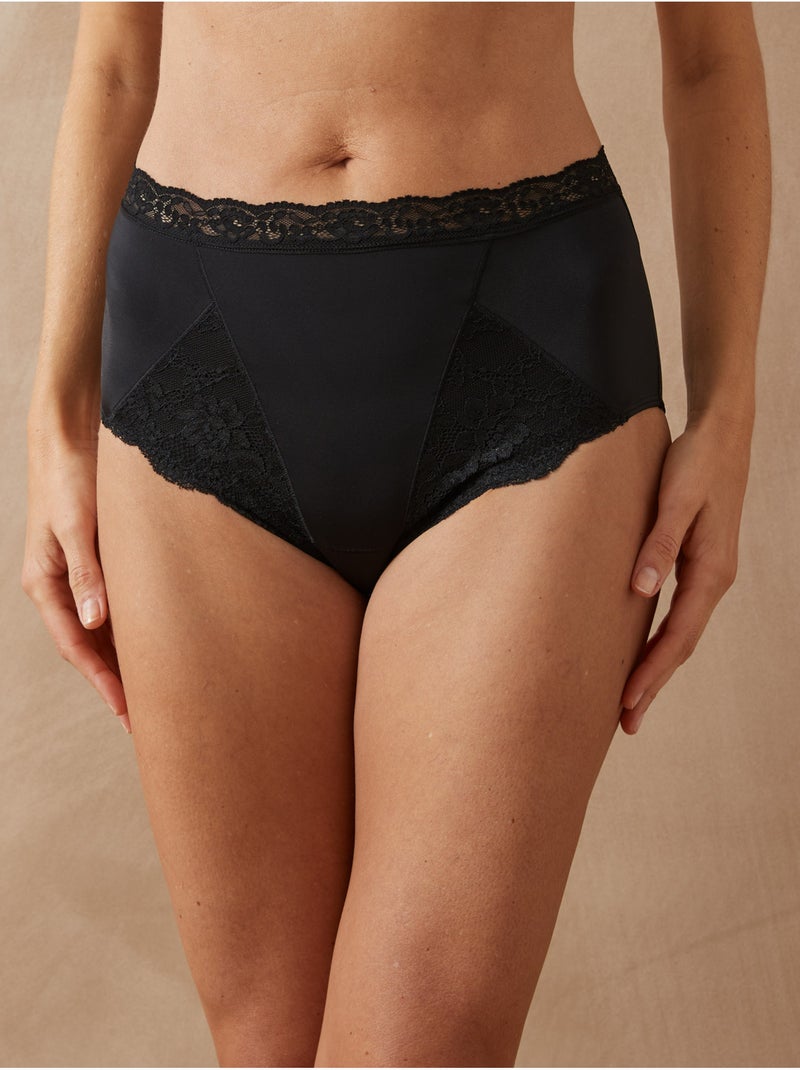 Lot de 2 culottes gainantes - DAXON Noir Noir - Kiabi