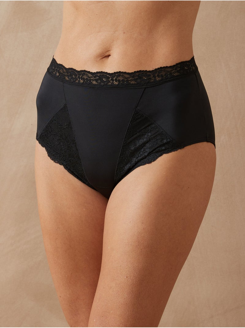 Lot de 2 culottes gainantes - DAXON Noir Noir - Kiabi