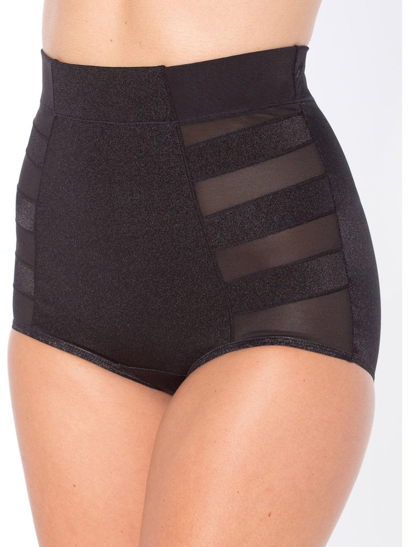 Lot de 2 culottes gainantes montantes - DAXON Noir Noir - Kiabi