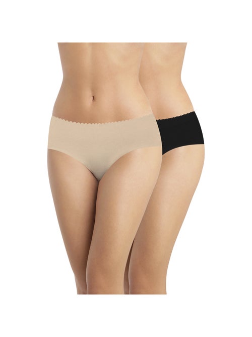 Lot de 2 culottes hipster Body Touch Easy - Kiabi
