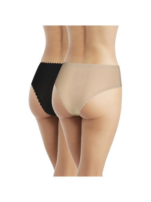 Lot de 2 culottes hipster Body Touch Easy - Kiabi
