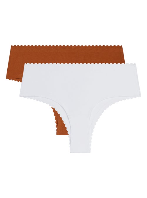 Lot de 2 culottes hipster Body Touch Easy - Kiabi