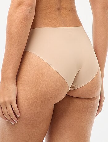 Lot de 2 culottes invisibles en microfibre