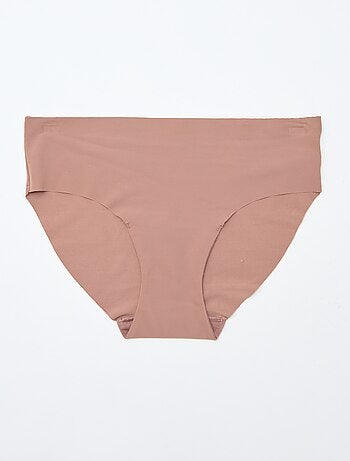 Lot de 2 culottes invisibles en microfibre