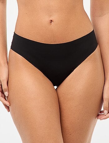 Lot de 2 culottes invisibles en microfibre