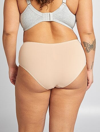 Lot de 2 culottes invisibles taille haute