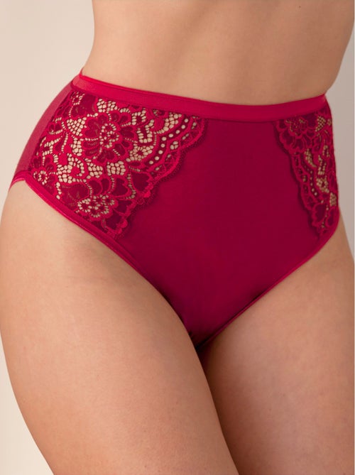Lot de 2 culottes légèrement échancrées - Afibel - Kiabi
