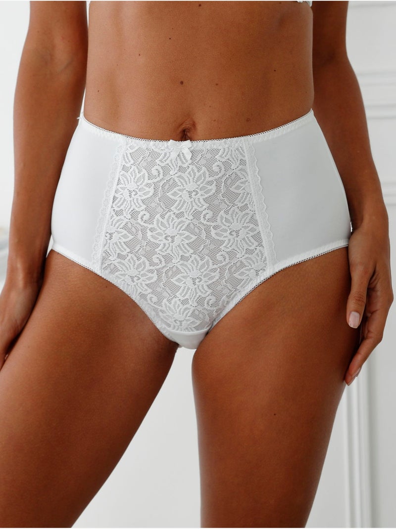 Lot de 2 culottes maxi - DAXON Noir Blanc - Kiabi