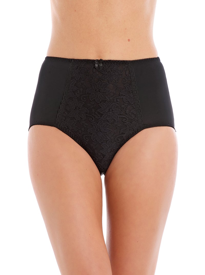 Lot de 2 culottes maxi - DAXON Noir Blanc - Kiabi