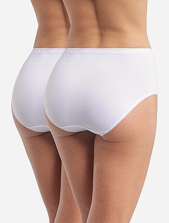 Lot de 2 Culottes Maxi Biologique Coton Plus Bio