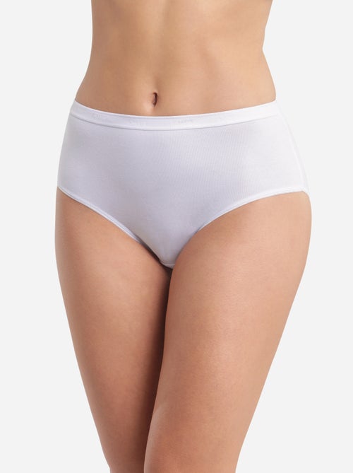 Lot de 2 Culottes Maxi Biologique Coton Plus Bio - Kiabi Lot de 2 Culottes Maxi Biologique Coton Plus Bio - Kiabi