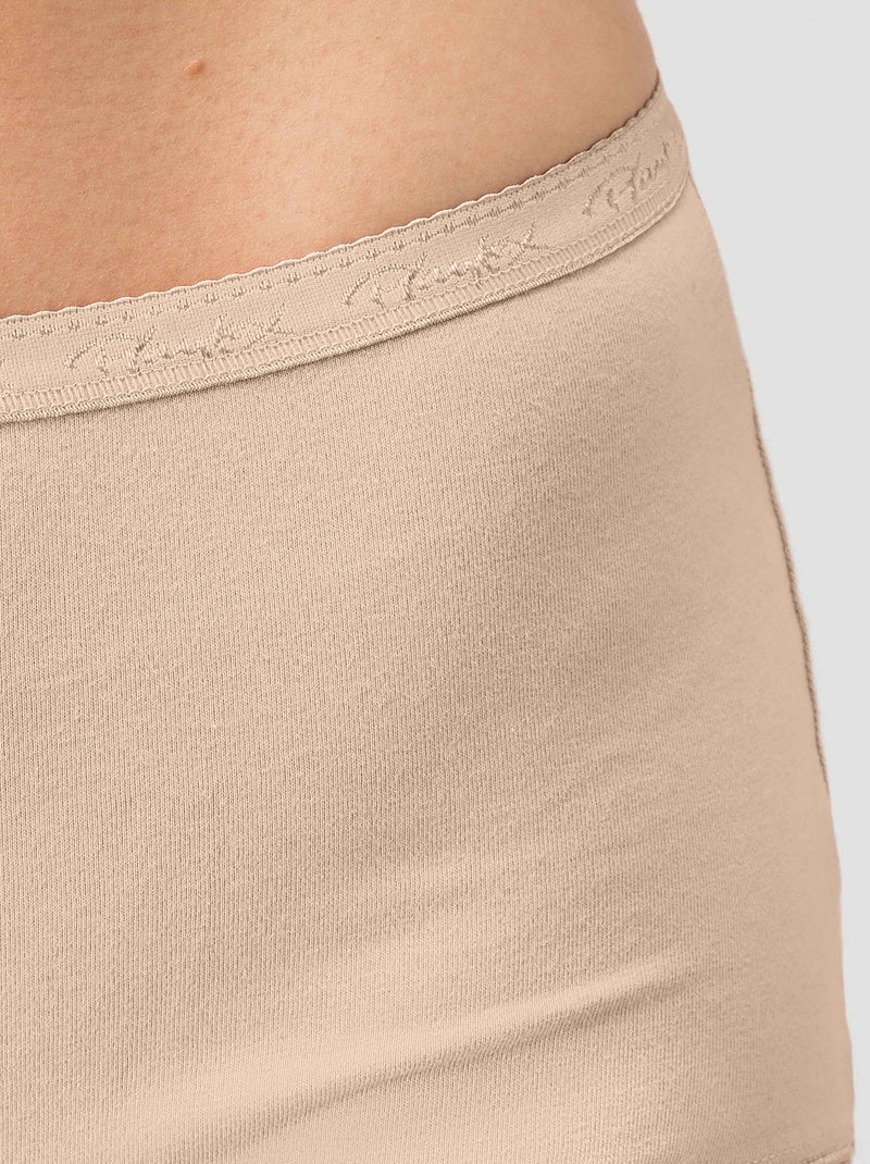 Lot de 2 culottes maxi Cotton 'Playtex' blanc - Kiabi