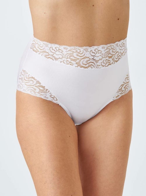Lot de 2 culottes maxi couvrantes - Kiabi