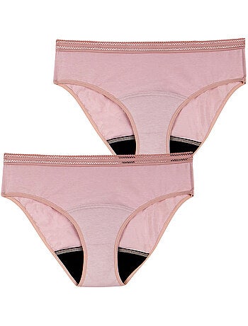Lot de 2 culottes menstruelles femme Athena