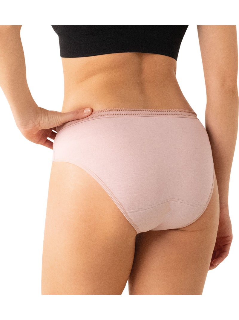 Lot de 2 culottes menstruelles femme Athena Rose - Kiabi