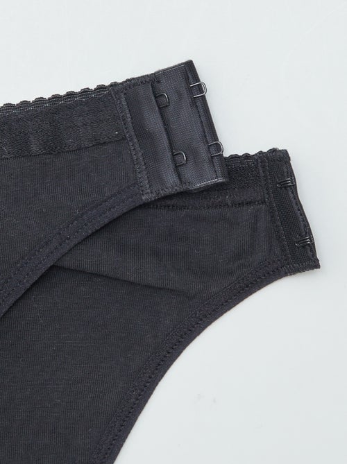 Lot de 2 culottes menstruelles lavables coton  - So Easy - Kiabi